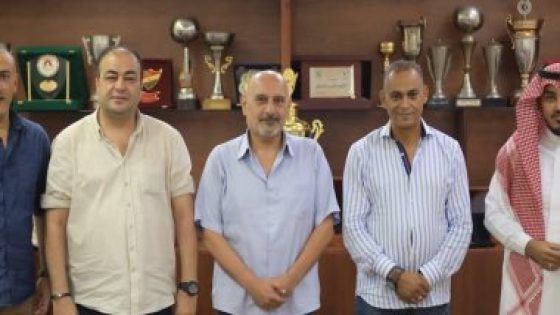 الإسماعيلى يستقبل مسئولو نادى حطين السعودى – جريدة الخبر اليوم