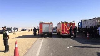 الصحة تعلن وفاة 23 مواطنا وإصابة 30 آخرين فى حادث تصادم أتوبيس ومقطورة بالمنيا