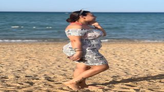 المهندسه “مها سولي” تتألق وتثير الجدل بصورها في السخنه