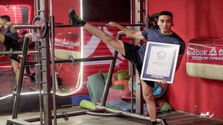 محمد نور من الكونغ فو لموسوعة جينيس العالمية للأرقام القياسية