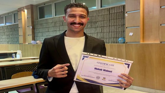 مهاب وليد أيقونة الشباب الطموح بين الهندسة والأعمال والفن