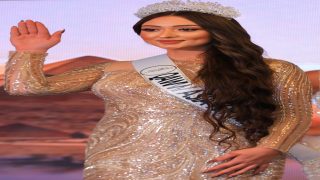 الفلسطينية أميرة عبادي تحصد المركز الثالث بمسابقة “ملكة جمال العرب للقارات” كأول مشاركة من فلسطين