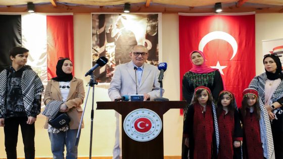 سفارتا تركيا وفلسطين تنظمان فعالية “تحيا غزة” بالقاهرة دعمًا للشعب الفلسطيني