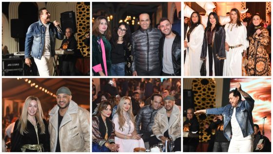 بحضور نجوم الفن والمجتمع.. حكيم يشعل أجواء افتتاح خيمة «تنورة» في JW Marriott Hotel Cairo