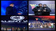 «مكسرات» تجمع أحمد سعد وأولاده بحضور محمد طارق يحيى وشريف مكاوي