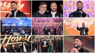 تفاعل جماهيري كبير مع تامر حسني في حفل رمضاني بالقاهرة