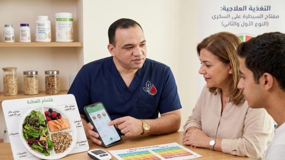الدكتور محمد عكيلة يؤكد: التغذية العلاجية هي الركيزة الأساسية للسيطرة على السكري بنوعيه