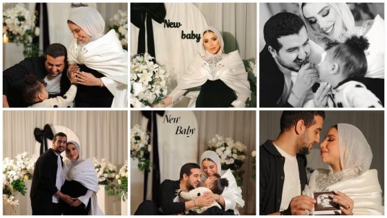 فرحة كبيرة وكأنها أول مرة.. رهف الشامي تحتفل بحملها الثاني بحفل ضخم برفقة زوجها وابنتها