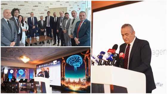 رئيس هيئة المستشفيات والمعاهد التعليمية يلتقي أعضاء مجلس إدارة SVIN على هامش المؤتمر الثالث لـ MENA‑VINM لبحث سبل التعاون في رعاية السكتة الدماغية