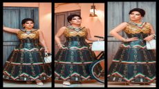 الفنانة شمس الكويتية موضة غير تقليدية تلفت الأنظار